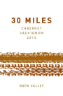 30 Miles  2015  Front Label