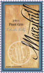 Maryhill Pinot Gris 2011 Front Label