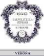 Cantina di Verona Valpolicella Ripasso Superiore Podere Poiano 2012  Front Label