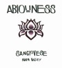 Abiouness Wines Sangiovese 2014 Front Label