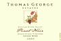 Thomas George Baker Ridge Vineyard Pinot Noir 2009  Front Label