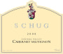 Schug Sonoma Valley Cabernet Sauvignon 2008  Front Label