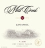Mill Creek Dry Creek Zinfandel 2010 Front Label