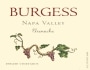 Burgess Estate Vineyards Grenache 2007 Front Label
