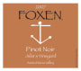 Foxen Julia's Vineyard Pinot Noir 2007  Front Label