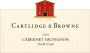 Cartlidge & Browne Cabernet Sauvignon 2009 Front Label