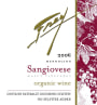 Frey Organic Sangiovese 2006  Front Label