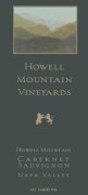 Howell Mountain Vineyards Cabernet Sauvignon 2006  Front Label