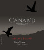 Canard Adam's Blend Red 2012 Front Label