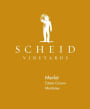 Scheid Vineyards Merlot 2009 Front Label