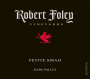 Robert Foley Vineyards Petite Sirah 2013  Front Label