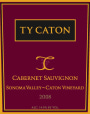 Ty Caton Estate Cabernet Sauvignon 2008 Front Label