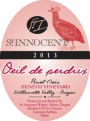 St. Innocent Zenith Vineyard Oeil de Perdrix Pinot Noir 2013 Front Label