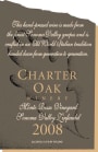 Charter Oak Winery Monte Rosso Old Vine Hillside Zinfandel 2008 Front Label