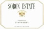 Sobon Estate Zinfandel 2011  Front Label