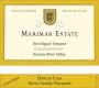 Marimar Estate Don Miguel Vineyard Dobles Lias Chardonnay 2012 Front Label