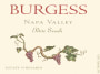Burgess Petite Sirah 2006 Front Label