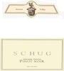 Schug Sonoma Coast Pinot Noir 1999 Front Label