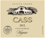 Cass Winery Viognier 2012 Front Label