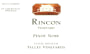 Talley Rincon Vineyard Pinot Noir 2005 Front Label