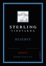 Sterling Reserve Merlot 2005 Front Label