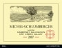 Michel-Schlumberger La Cime Cabernet Sauvignon 2007 Front Label