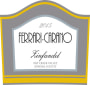 Ferrari-Carano Dry Creek Valley Zinfandel 2015 Front Label