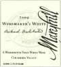Maryhill Winemaker's White 2009 Front Label