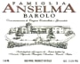 Famiglia Anselma Barolo 2008 Front Label