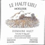 Domaine Huet Le Haut Lieu Moelleux (375ML half-bottle) 2016 Front Label