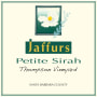 Jaffurs Thompson Vineyard Petite Sirah 2015 Front Label