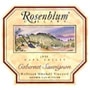 Rosenblum Cellars Holbrook Mitchell Vineyard Cabernet Sauvignon 1996 Front Label