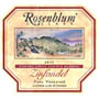 Rosenblum Cellars Pato Vineyard Reserve Zinfandel 1997 Front Label