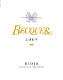 Familia Escudero Becquer Blanco 2009 Front Label