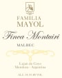 Familia Mayol Finca Montuiri Malbec 2008 Front Label