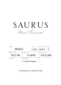 Familia Schroeder Saurus Barrel Fermented Malbec 2013 Front Label