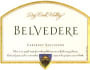 Belvedere Dry Creek Cabernet Sauvignon 1995 Front Label