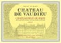 Chateau de Vaudieu Chateauneuf-du-Pape Chateau de Vaudieu Blanc 2011 Front Label