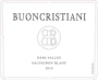 Buoncristiani Sauvignon Blanc 2010 Front Label
