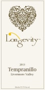 Longevity Wines Tempranillo 2013 Front Label