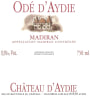 Famille Laplace Chateau d'Aydie Ode d'Aydie 2007 Front Label