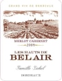 Famille Sichel Les Hauts de Bel Air 2009 Front Label