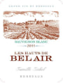 Famille Sichel Les Hauts de Bel Air Sauvignon Blanc 2011 Front Label