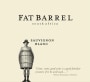 Fat Barrel Sauvignon Blanc 2015 Front Label