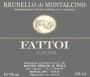 Fattoi Brunello di Montalcino Riserva 2001 Front Label