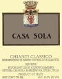 Fattoria Casa Sola Chianti Classico 2006 Front Label