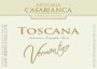 Fattoria Casabianca Toscana Vermentino 2015 Front Label