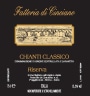 Fattoria Cinciano Chianti Classico Riserva 2005 Front Label