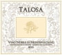 Fattoria della Talosa Vino Nobile di Montepulciano 2011 Front Label