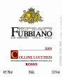 Fattoria di Fubbiano Colline Lucchesi Rosso 2009 Front Label